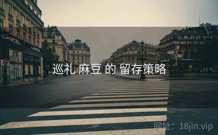 巡礼 麻豆 的 留存策略