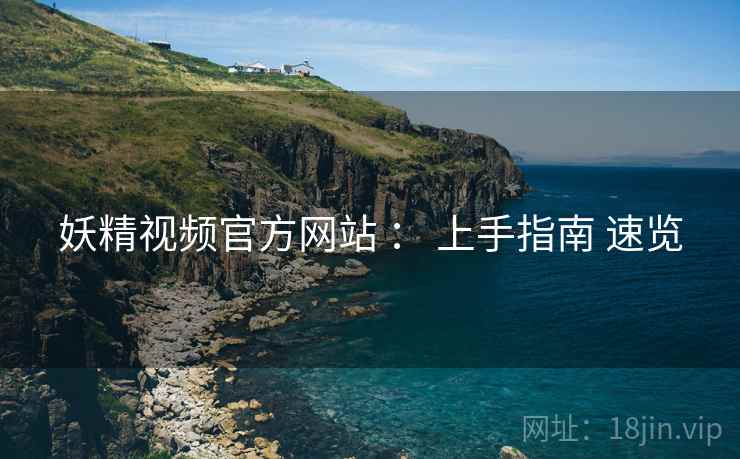 妖精视频官方网站 ： 上手指南 速览