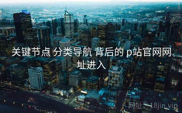 关键节点 分类导航 背后的 p站官网网址进入
